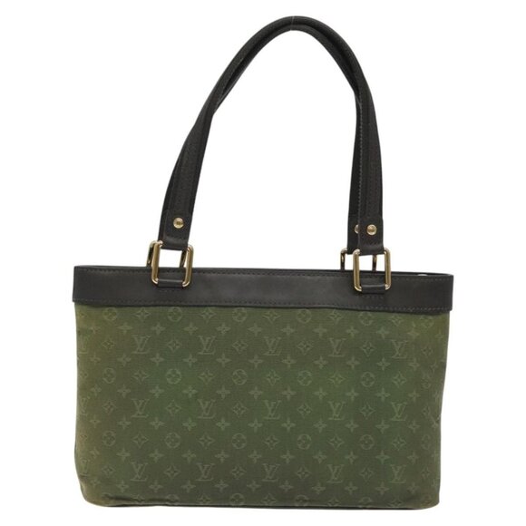 LOUIS VUITTON Monogram Mini Lucille PM Hand Bag TST Khaki M92682 LV Auth 129216 - Picture 3 of 16